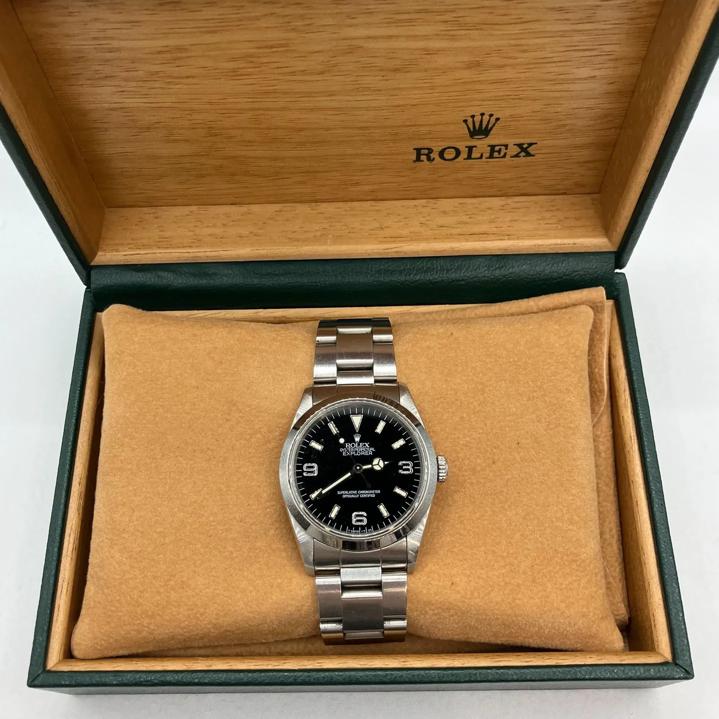 ROLEX ロレックス SS エクスプローラーⅠブラック 1...